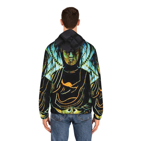 Men's Full-Zip HIP HOP ART Hoodie (AOP)