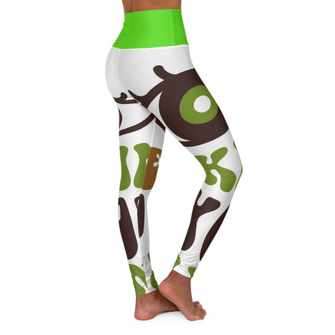 High Waisted HIP HOP ART Yoga Leggings (AOP)