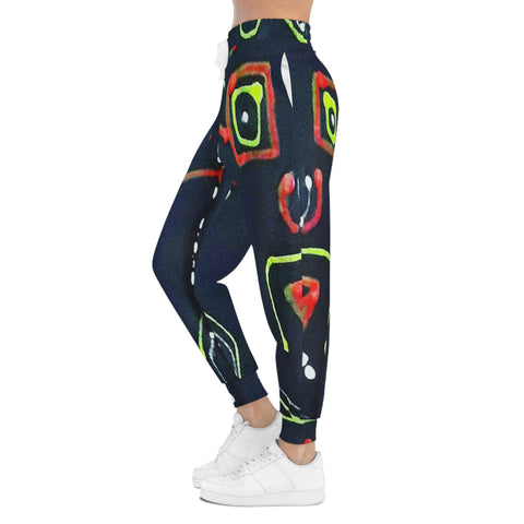 HIP HOP ART Athletic Joggers (AOP)