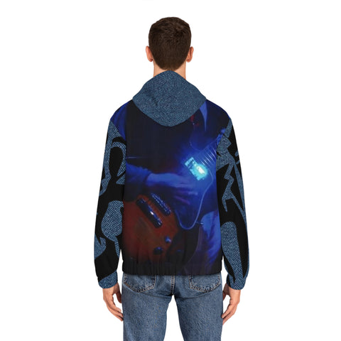 Men's Full-Zip  HIP HOP ART Hoodie (AOP)