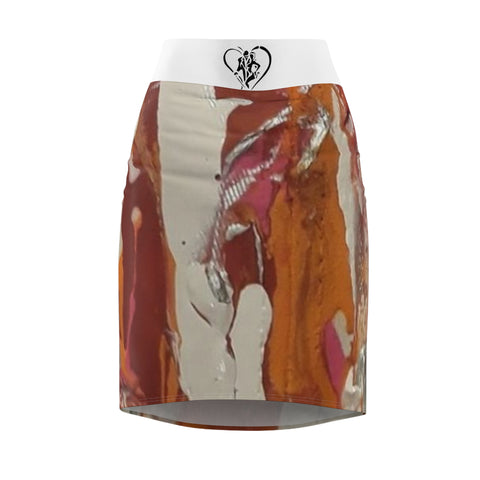 Women's HIP HOP ART Pencil Skirt (AOP)