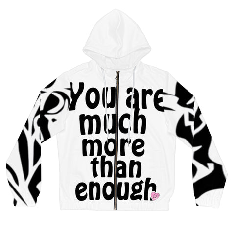 Women’s Full-Zip HIP HOP ART Hoodie (AOP)