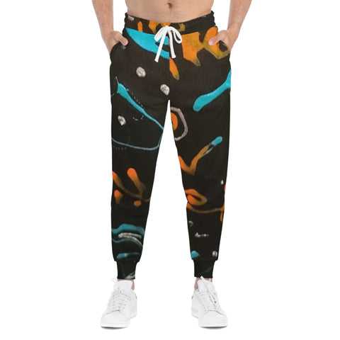 HIP HOP ART Athletic Joggers (AOP)