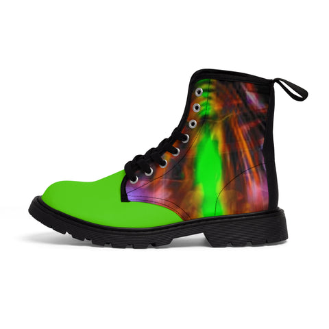 Men's Canvas  HIP HOP ART Boots