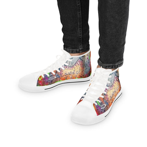 Men's High Top HIP HOP ART Sneakers