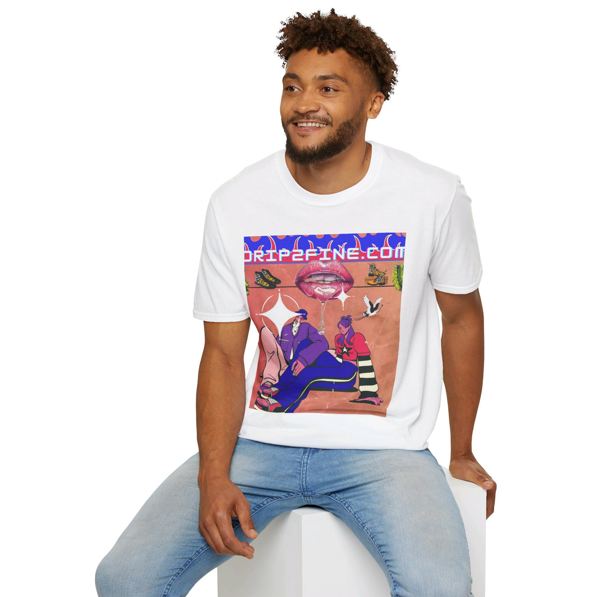 Unisex Softstyle HIP HOP ART T-Shirt