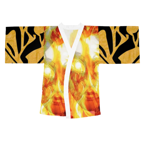 Long Sleeve HIP HOP ART Kimono Robe (AOP)