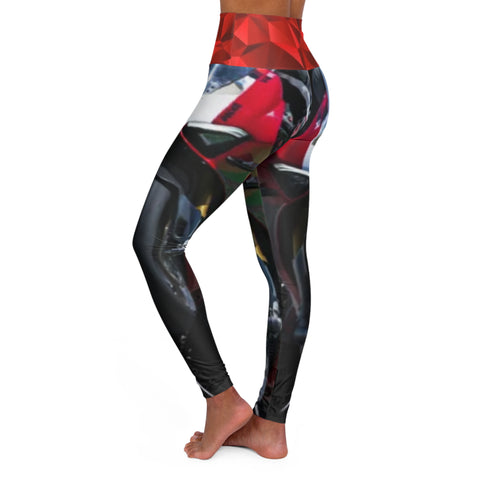 High Waisted  HIP HOP ART Yoga Leggings (AOP)