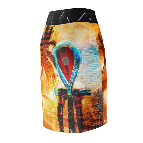 Women's HIP HOP ART Pencil Skirt (AOP)