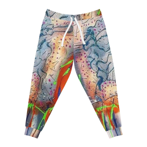 HIP HOP ART Athletic Joggers (AOP)