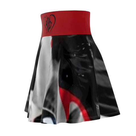 Women's  HIP HOP ART Skater Skirt (AOP)