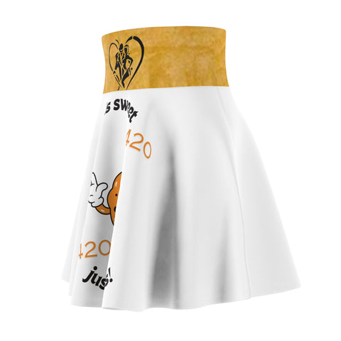 Women's HIP HOP ART Skater Skirt (AOP)