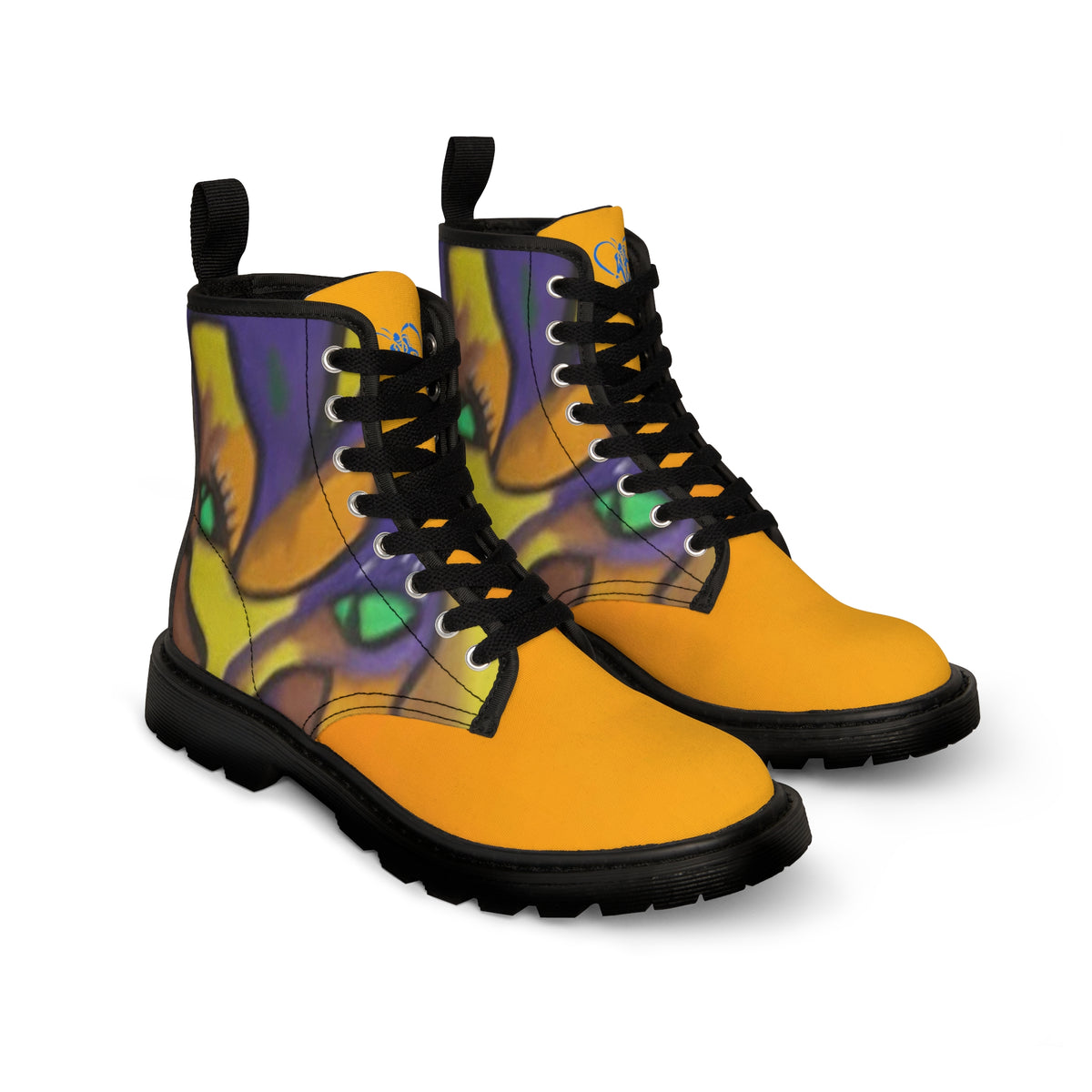 Men's Canvas  HIP HOP ART Boots