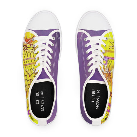 Women's Low Top HIP HOP ART Sneakers