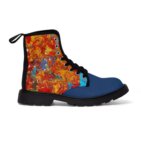 Men's Canvas  HIP HOP ART  Boots