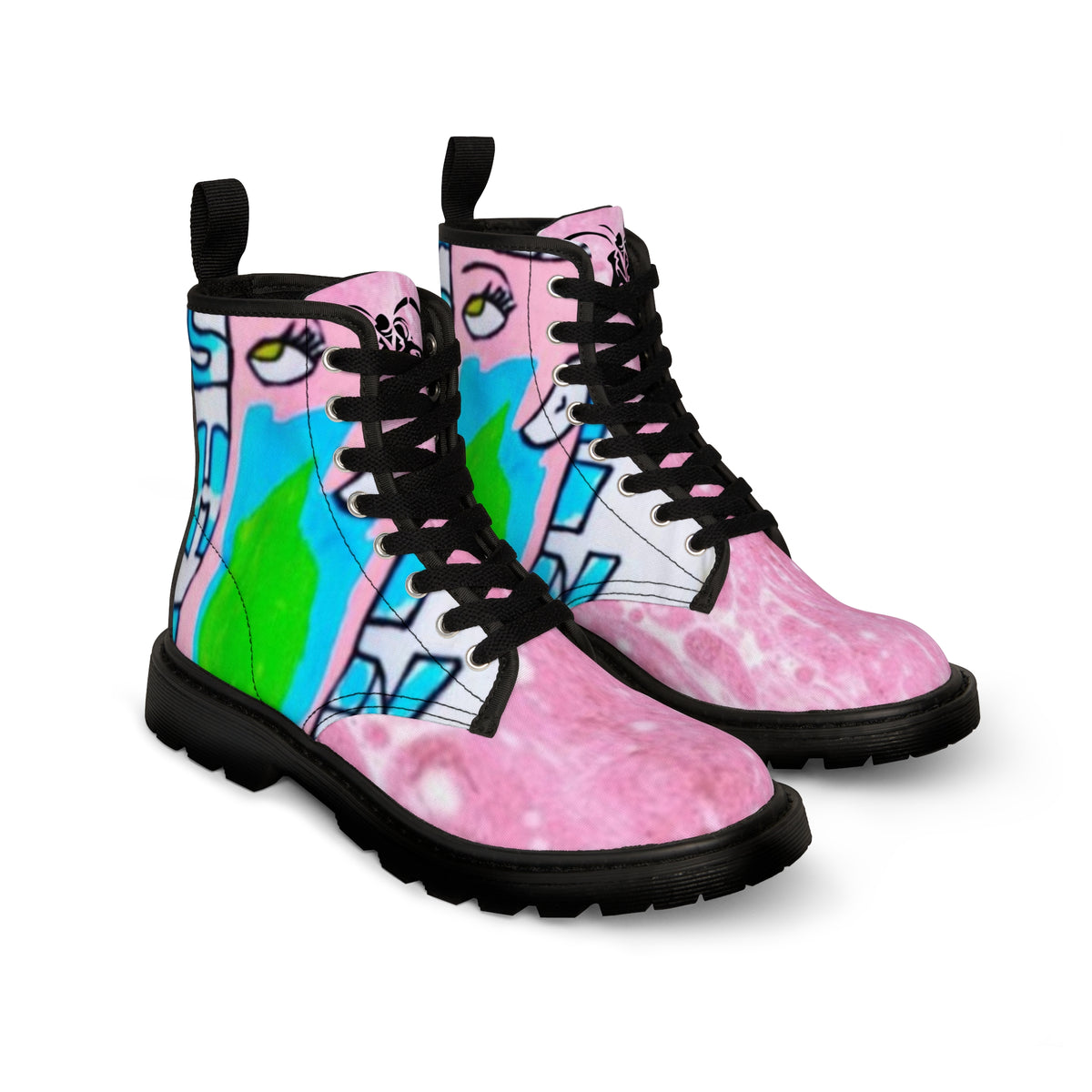 Women's Canvas HIP HOP ART Boots