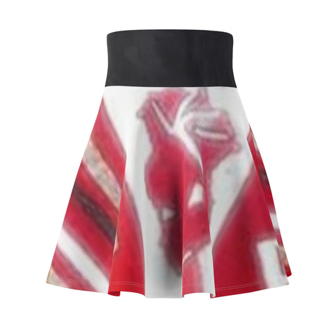Women's  HIP HOP ART Skater Skirt (AOP)