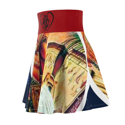 Women's HIP HOP ART Skater Skirt (AOP)