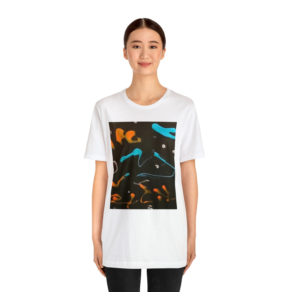 HIP HOP ART Unisex Jersey Short Sleeve Tee