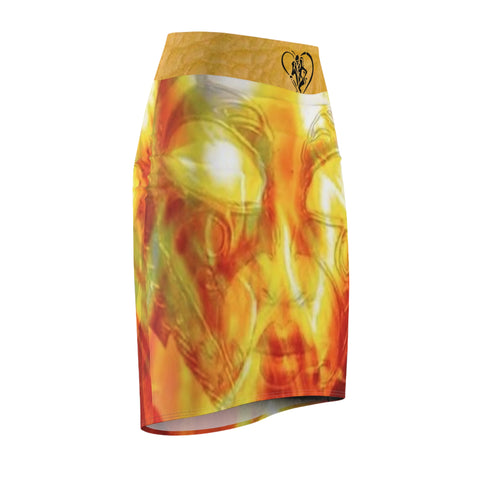 Women's HIP HOP ART Pencil Skirt (AOP)