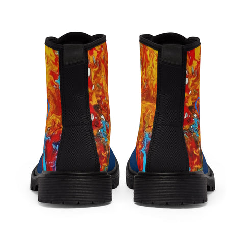 Men's Canvas  HIP HOP ART  Boots