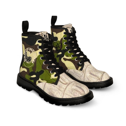 Men's Canvas HIP HOP ART Boots