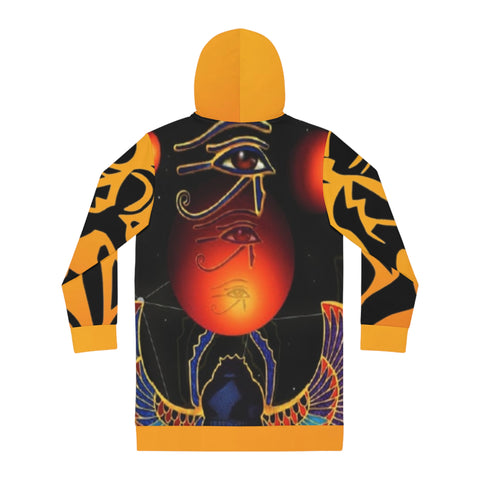 Women's HIP HOP ART Hoodie Dress (AOP)