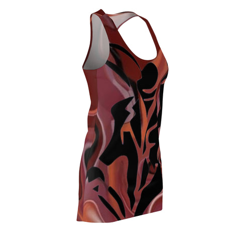 Women's Cut & Sew  HIP HOP ART  Racerback Dress (AOP)