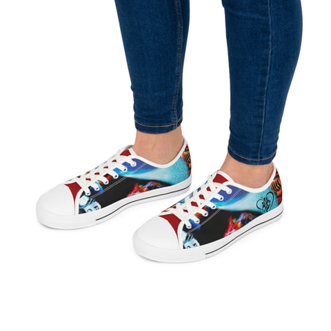 Women's Low Top HIP HOP ART Sneakers