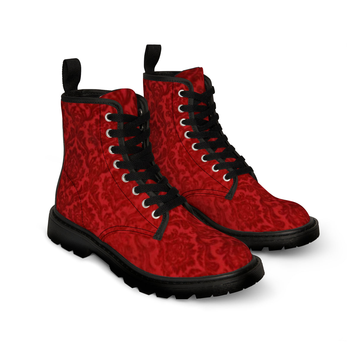 Men's HIP HOP ART Canvas Boots