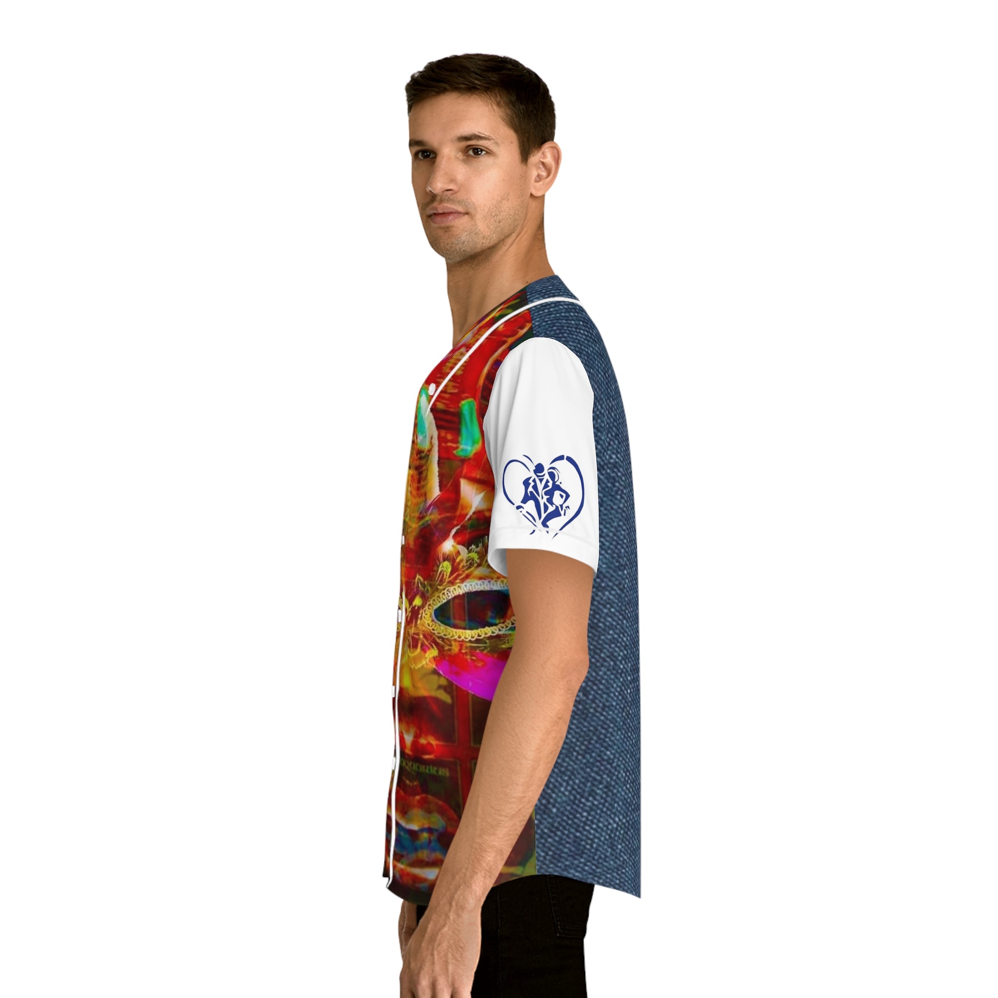 Men's HIP HOP ART Baseball Jersey (AOP)