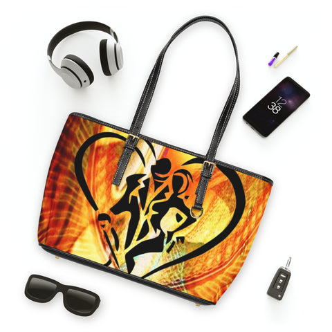 PU Leather  HIP HOP ART Shoulder Bag