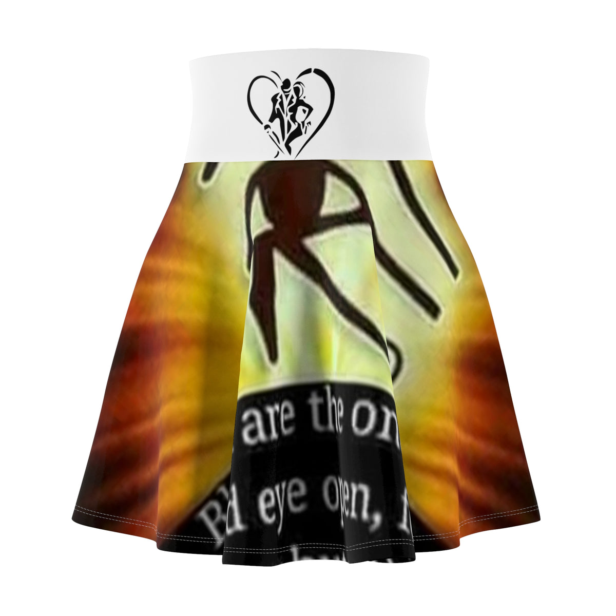 Women's  HIP HOP ART Skater Skirt (AOP)