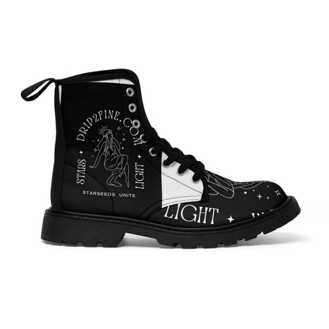 Men's Canvas  HIP HOP ART Boots