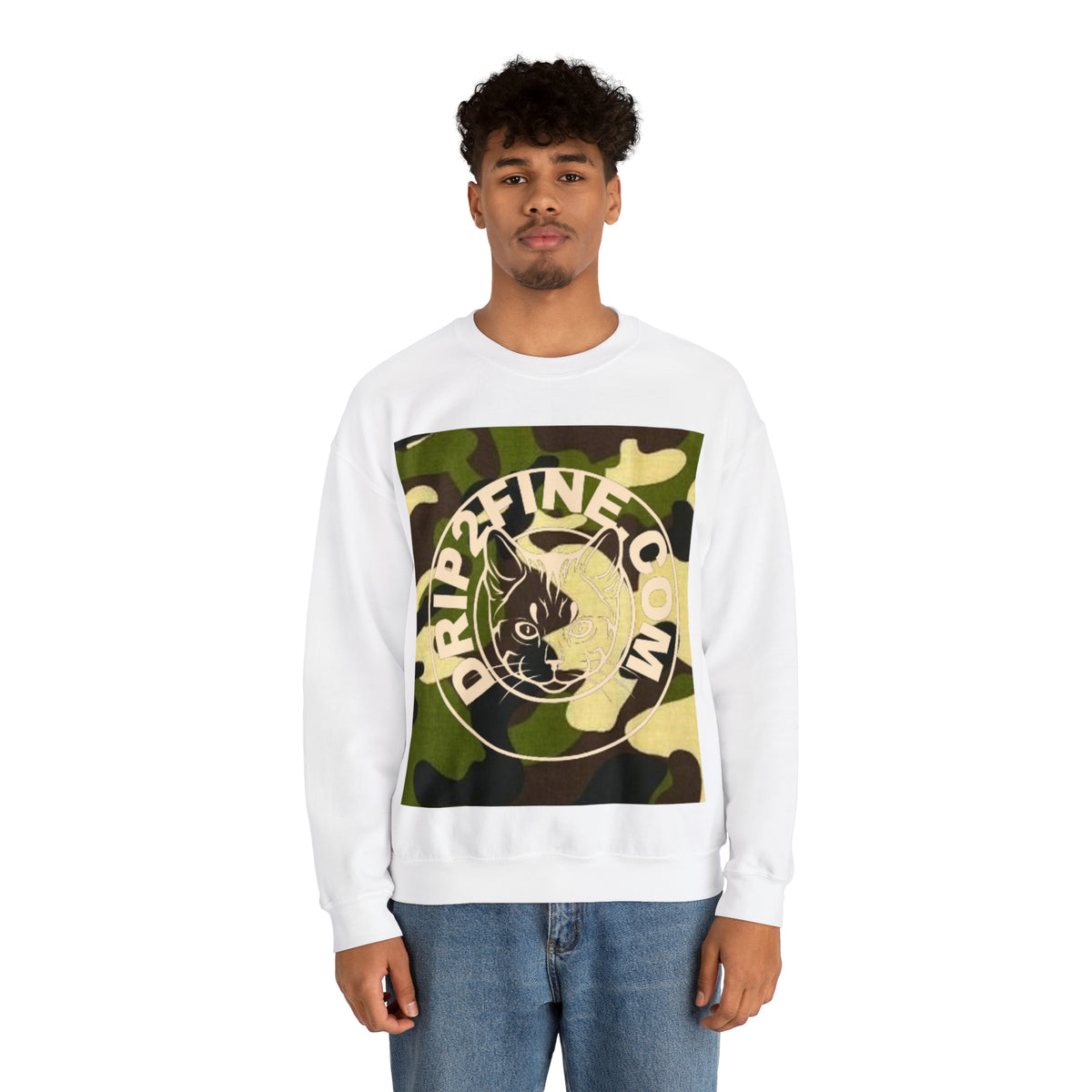 Unisex Heavy Blend™ HIP HOP ART Crewneck Sweatshirt