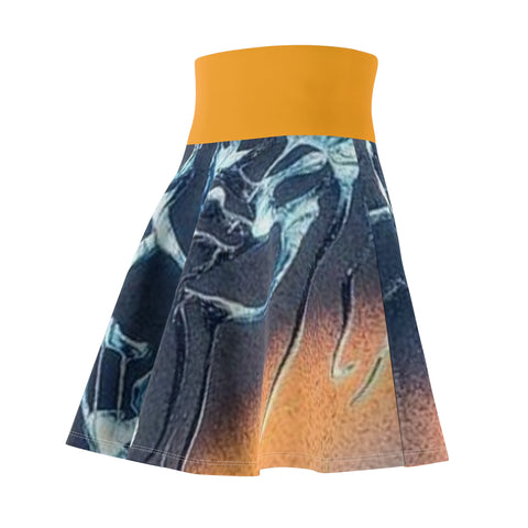 Women's HIP HOP ART Skater Skirt (AOP)