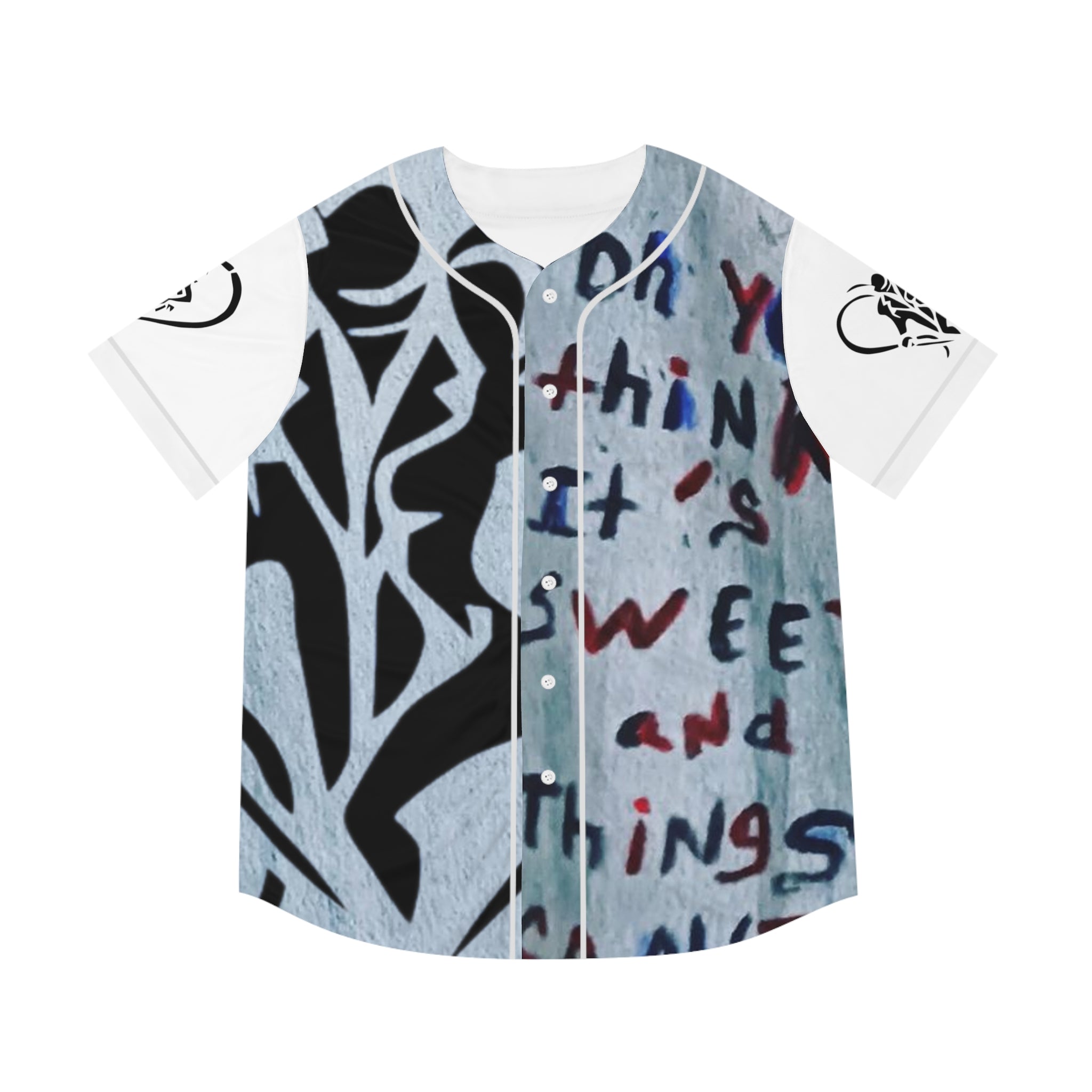 Men's Hip Hop ART Baseball Jersey (AOP)