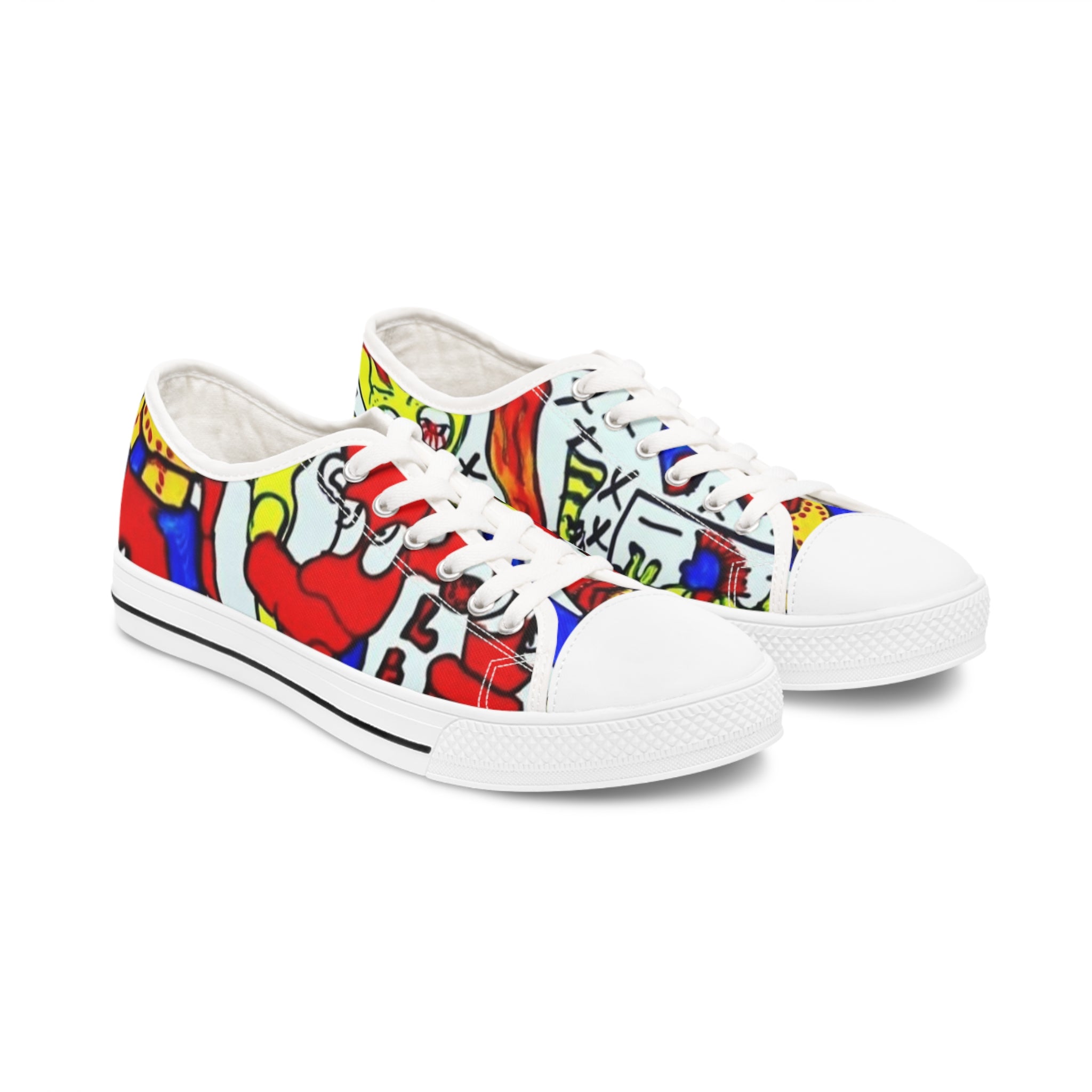 Women's Low Top HIP HOP ART Sneakers