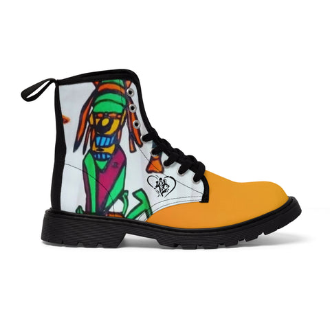 Men's Canvas  HIP HOP ART Boots