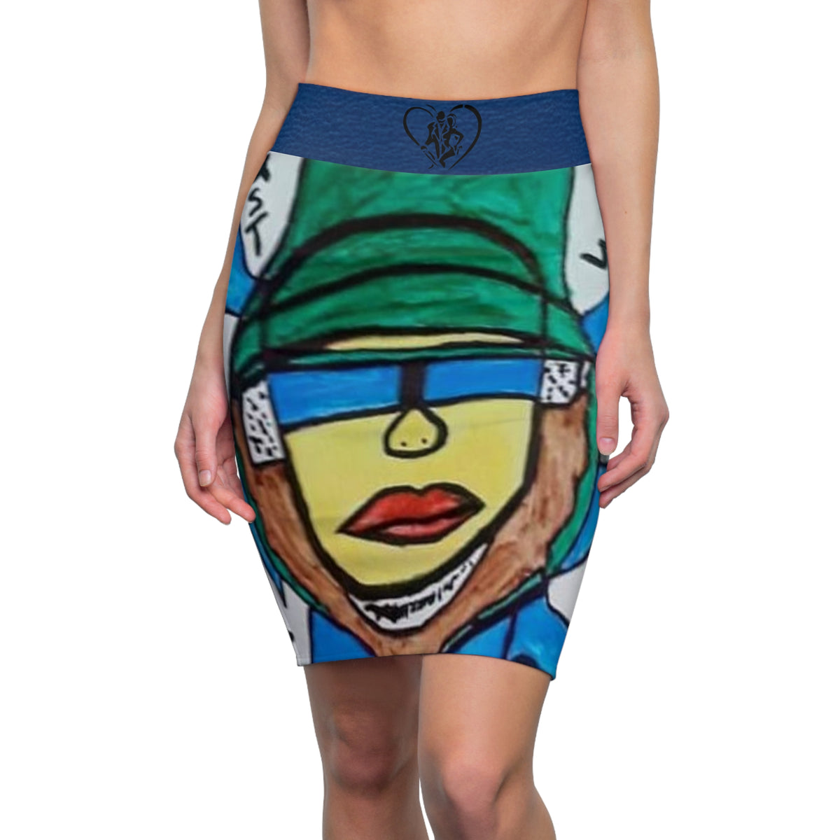 Women's HIP HOP ART Pencil Skirt (AOP)