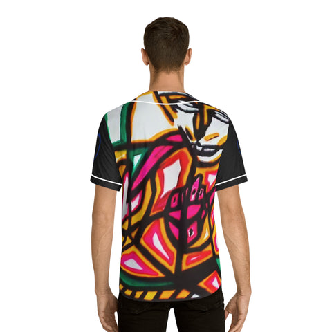 Men's HIP HOP ART Baseball Jersey (AOP)