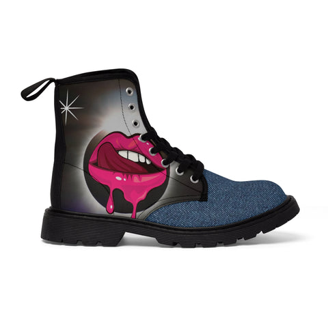 Men's Canvas HIP HOP ART Boots