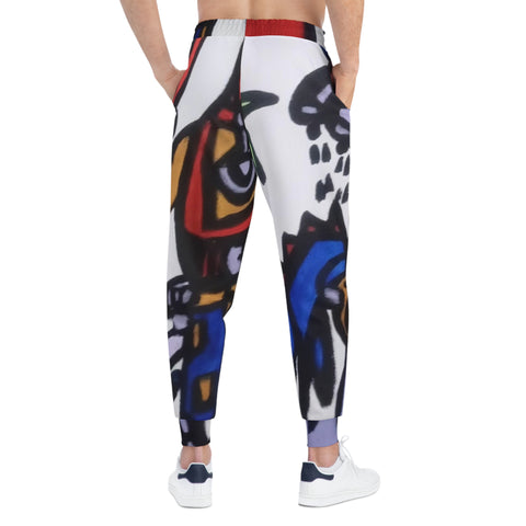 HIP HOP ART Athletic Joggers (AOP)