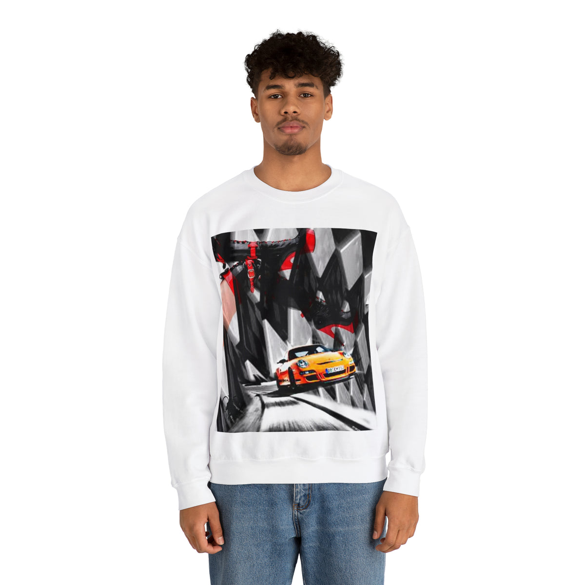 Unisex Heavy Blend™  HIP HOP ART Crewneck Sweatshirt