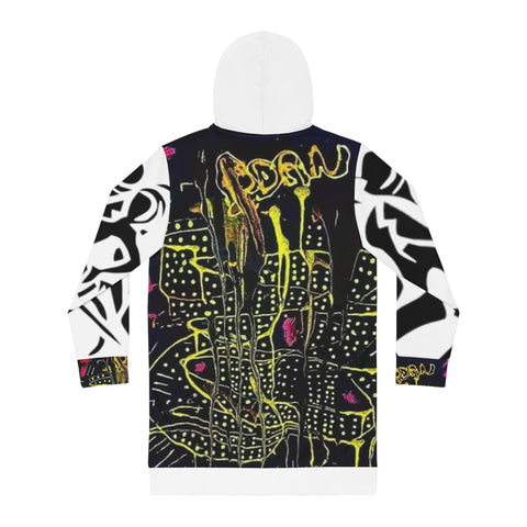 Women's HIP HOP ART Hoodie Dress (AOP)