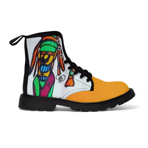 Women's Canvas HIP HOP ART Boots