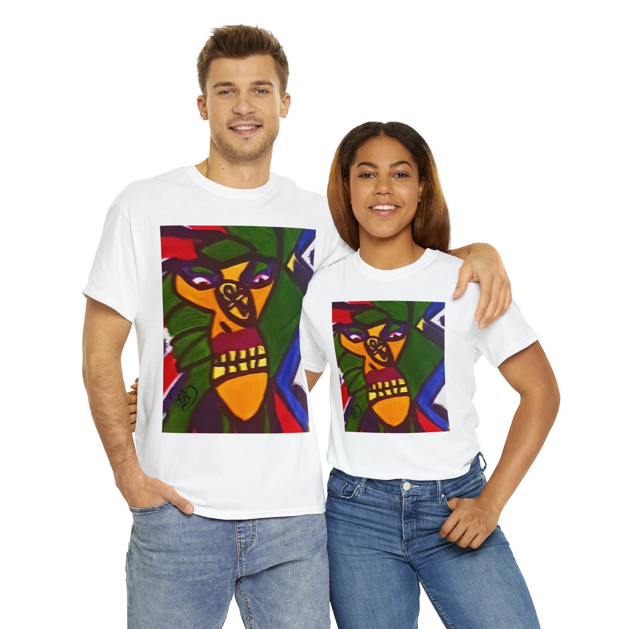 Unisex Heavy Cotton HIP HOP ART Tee