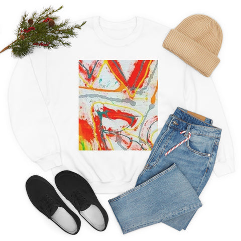 Unisex Heavy Blend™ HIP HOP ART Crewneck Sweatshirt