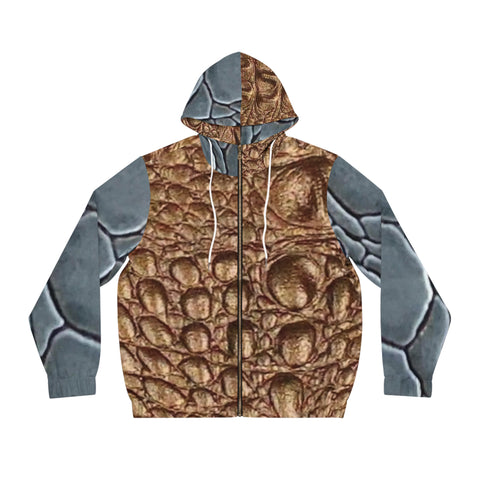 Men's Full-Zip HIP HOP ART Hoodie (AOP)