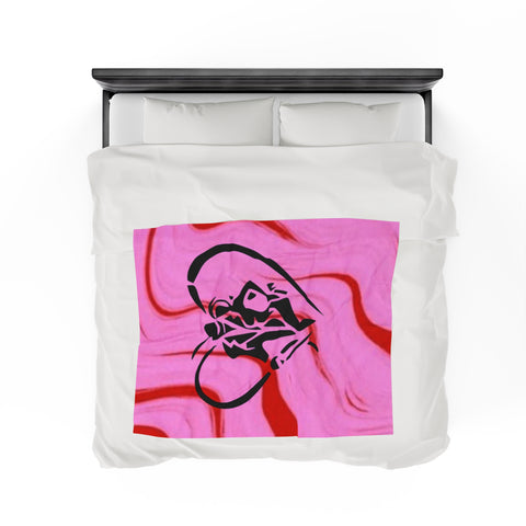 Velveteen Plush HIP HOP ART Blanket